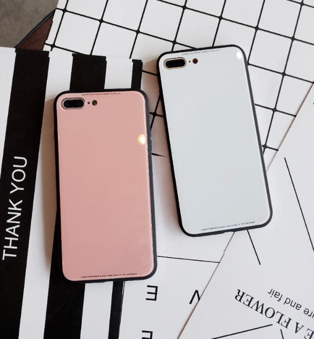 เคสกระจกนิรภัย iphone X